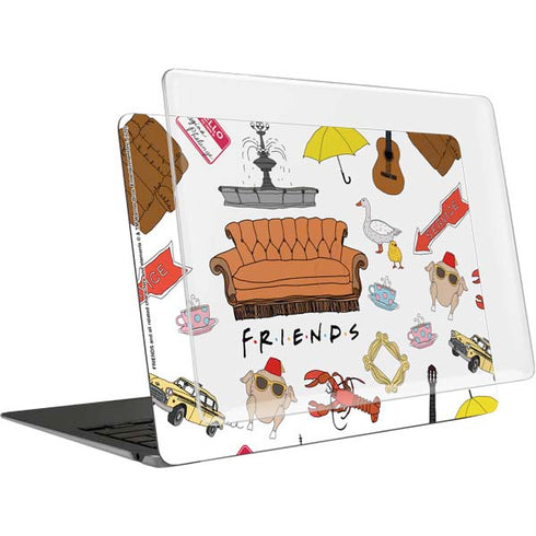 Warner Bros Classic FRIENDS Icons MacBook Air 13in (2020) Case plus Skin